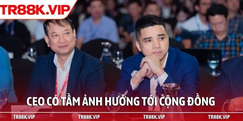 CEO có tầm ảnh hưởng tới cộng đồng