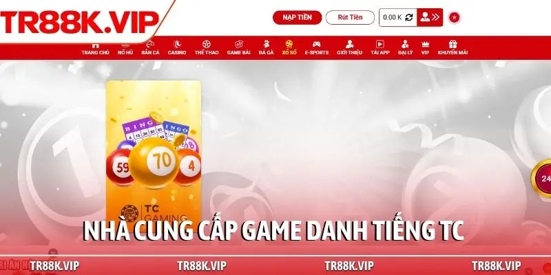 Nhà cung cấp game danh tiếng TC