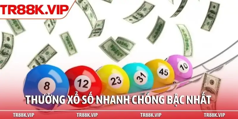 Thưởng xổ số nhanh chóng bậc nhất