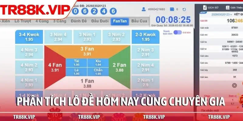 Phân tích lô đề hôm nay cùng chuyên gia