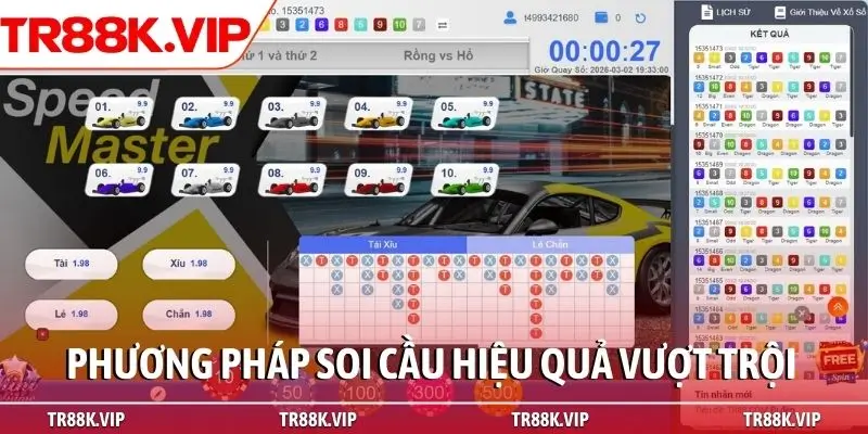 Phương pháp soi cầu hiệu quả vượt trội